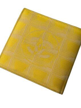 Chanel New Travel Line Coco Mark Bifold Wallet